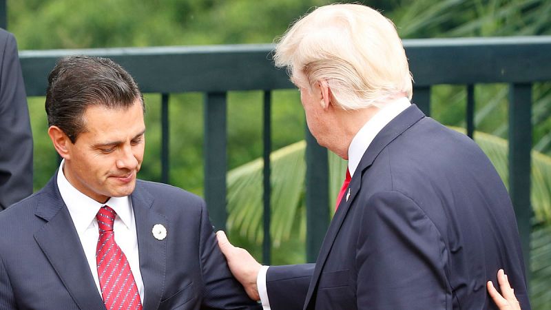 Peña Nieto cancela su visita a la Casa Blanca tras discutir por teléfono con Trump sobre el muro