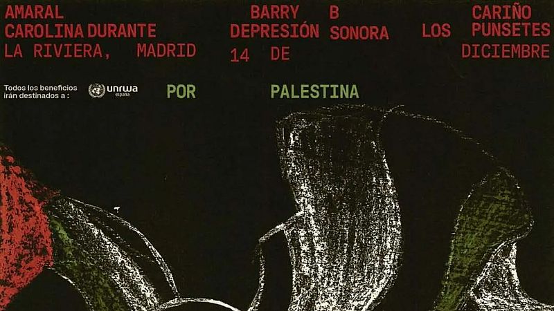 Radio 3 retransmite el concierto benéfico en apoyo a Palestina