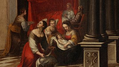 'La Natividad de la Virgen' de Juan Garc�a de Miranda ilustra los d�cimos de la Loter�a de Navidad 2025