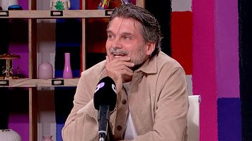 Salva Reina, en un momento de la entrevista en 'Open Play'