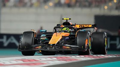 Lando Norris, campe�n del mundo de la F1 tras concluir tercero en Abu Dabi por detr�s de Verstappen y Piastri