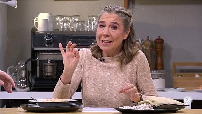 La sopa de suc de mongetes del ganxet amb mandonguilles, recepta d'Ada Parellada