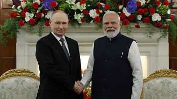 Modi recibe a Putin en Nueva Delhi y seala que la India en la guerra de Ucrania "no es neutral" y apuesta por la paz