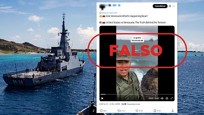 No es un ataque de Estados Unidos a Venezuela, es un v�deo sat�rico creado con IA