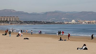 Playa de las Arenas en Valencia