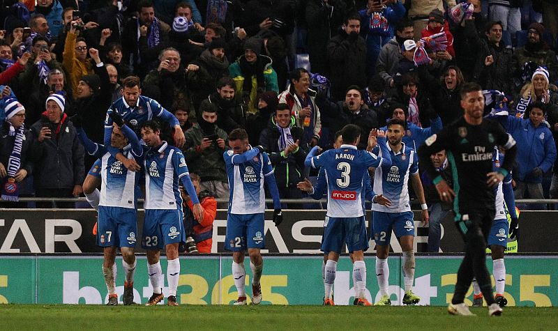 El Espanyol tumba al Real Madrid