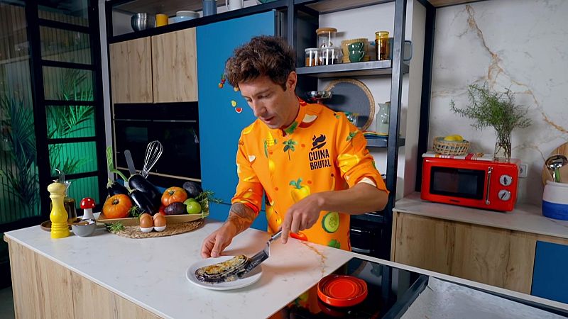 La recepta saludable de milfulls d'alberg�nia del Chef Bosquet