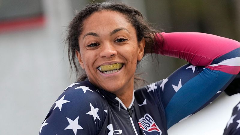 Kaysha Love, una exatleta llegada al bobsleigh para coger el testigo del oro individual del 'Team USA'