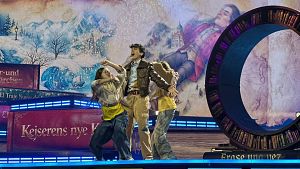 Gonzalo Pinillos, durante su segundo ensayo en Tiflis