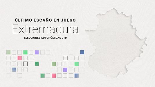 Resultados elecciones Extremadura 2025 - �ltimo esca�o en juego