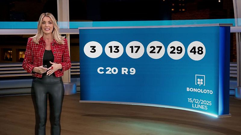 Sorteo de la BonoLoto y Primitiva del lunes 15 de diciembre