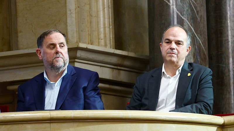 El Constitucional mantiene la pena de inhabilitación a Junqueras, Turull, Romeva y Bassa mientras se tramitan los recursos