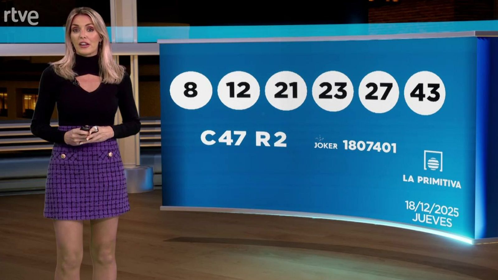 Sorteo de la Lotería Nacional, Bonoloto, Primitiva y Jóker: 18/12/2025 - Loterías | Ver