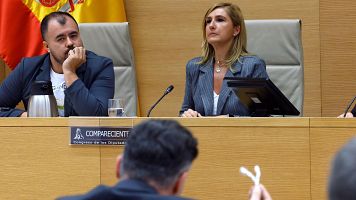 La exconsellera valenciana de Justicia e Interior Salom� Pradas comparece en la comisi�n de investigaci�n de la crisis derivada de la dana