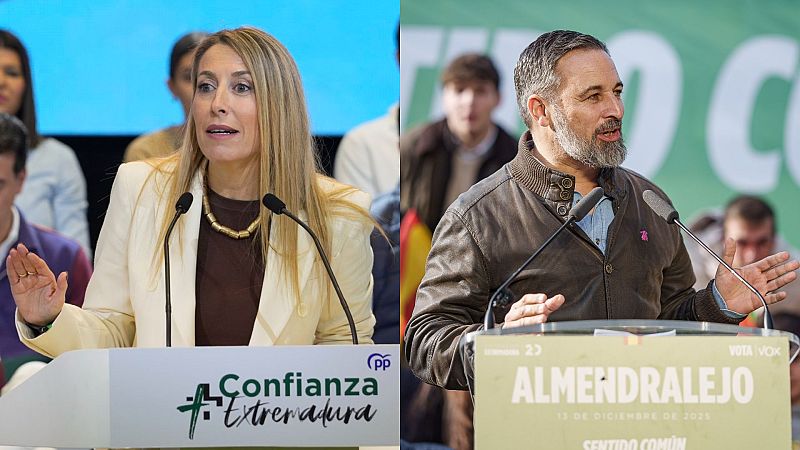 Mar�a Guardiola y Santiago Abascal