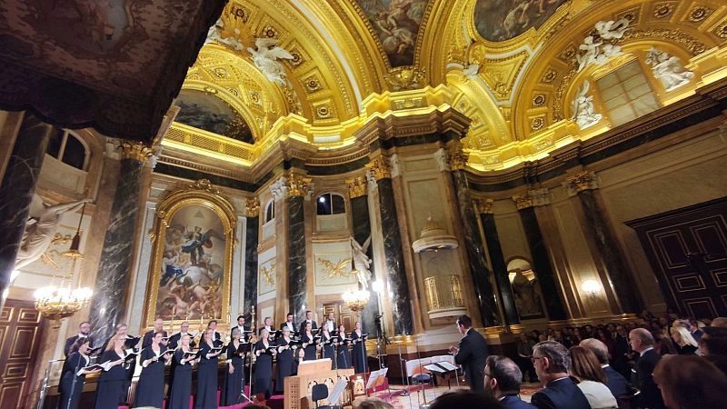 La Orquesta y Coro RTVE ofrece su tradicional concierto de Navidad en el Palacio Real