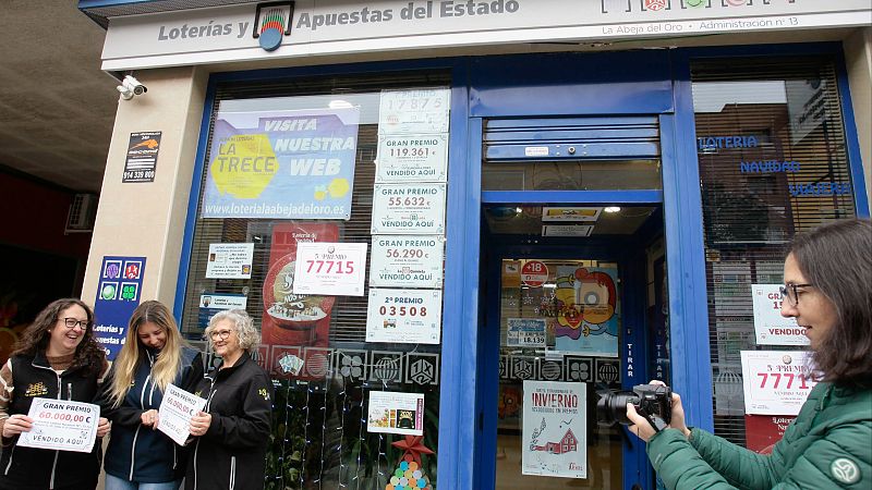 Los quintos premios de la Loter�a de Navidad 2025 llevan suerte a toda Espa�a y dejan un buen pellizco en Arag�n
