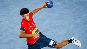 Espa�a balonmano sub-19: Marcos Fis Ballester