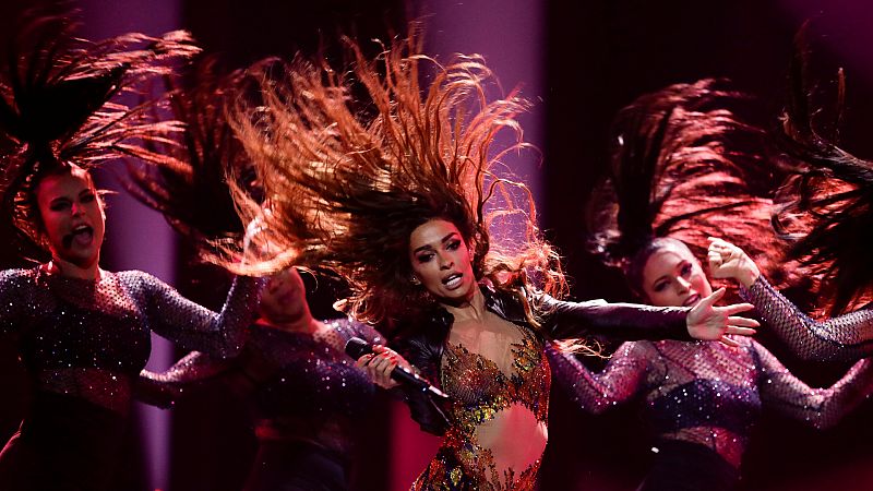 Chipre: Eleni Foureira canta "Fuego"