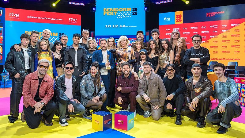 RTVE presenta las 18 canciones del Benidorm Fest 2026