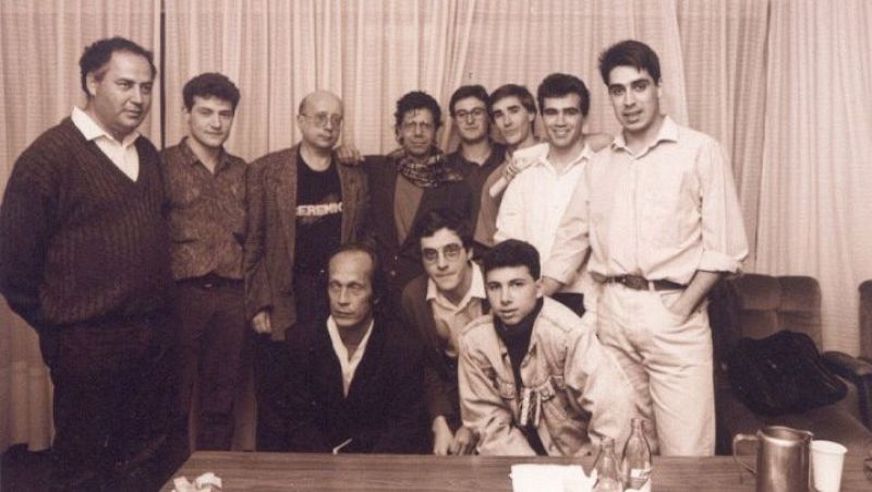 Colegiales con Chick Corea y Paco de Luci?a (1)