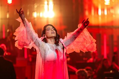 Ruth Lorenzo en una actuaci�n de 'ARIA, locos por la �pera'