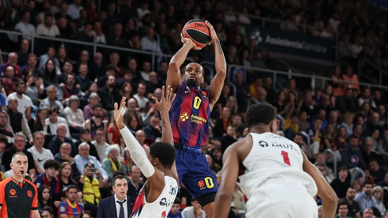 Kevin Punter anot� 43 puntos en el Barcelona - Baskonia