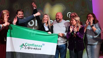 Mar�a Guardiola gana las elecciones en Extremadura y roza la mayor�a absoluta