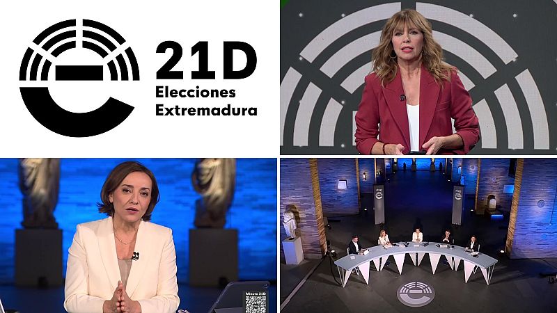 La 1, líder de audiencia este domingo (10%) con la cobertura de las elecciones extremeñas
