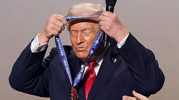 Trump, galardonado con el Premio FIFA de la Paz en 2025