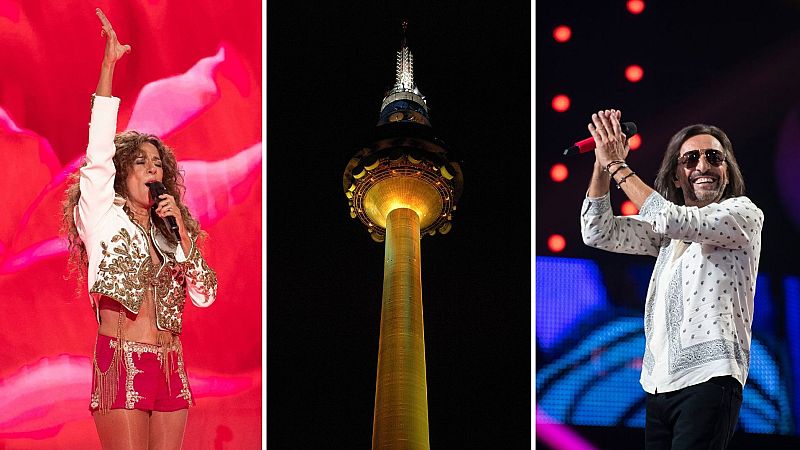 Del Pirulí al cielo: Rosario Flores y Antonio Carmona celebran el 70º aniversario de Televisión Española