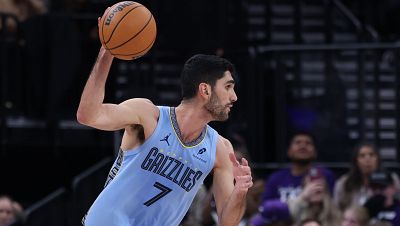 Santi Aldama, con los Grizzlies