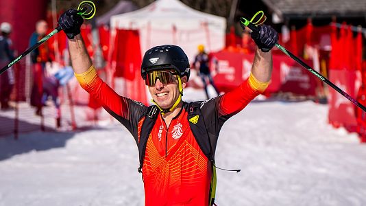 Oriol Cardona se impone en la prueba Sprint de los Mundiales de Morgins.