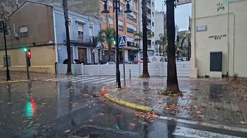 EuropaPress 7189185 imagen calle aldaia valencia diurante temporal lluvia