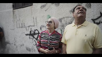 Dr. Abuelaish y su hija Dalal