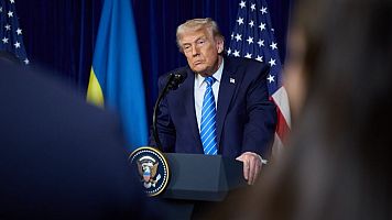 Trump dice que EEUU destruy� una "gran instalaci�n" dentro de su campa�a contra Venezuela