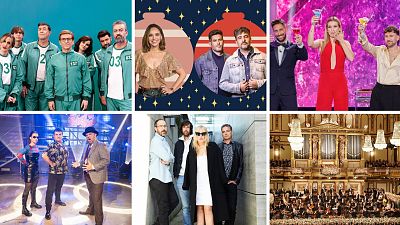 RTVE celebra la Nochevieja a lo grande con las Campanadas de Chenoa y Estopa y el arranque del 70� aniversario de TVE