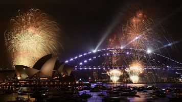 Australia da la bienvenida a 2026: las mejores fotos de a�o nuevo