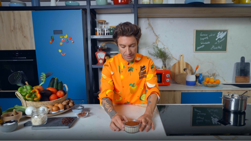 De postres, un clàssic italià brutal: porridge de tiramisú