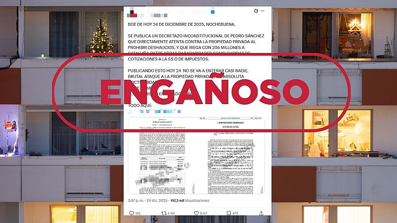 El Gobierno no ha prohibido ahora los desahucios, prorroga medidas en vigor para hogares vulnerables