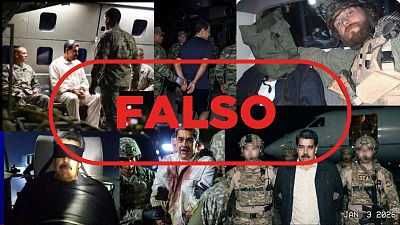 Las im�genes falsas de la detenci�n de Nicol�s Maduro
