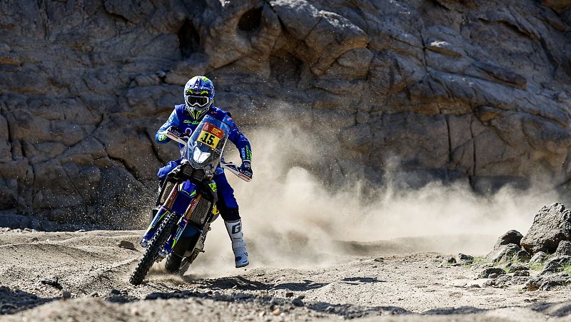 Lorenzo Santolino abandona el Dakar tras sufrir una nueva ca�da en la segunda etapa