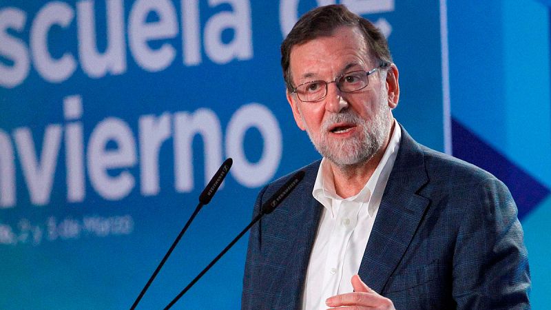 Rajoy quiere "un Gobierno ya" en Catalua que no est presidido por alguien "con cuentas pendientes con la Justicia"