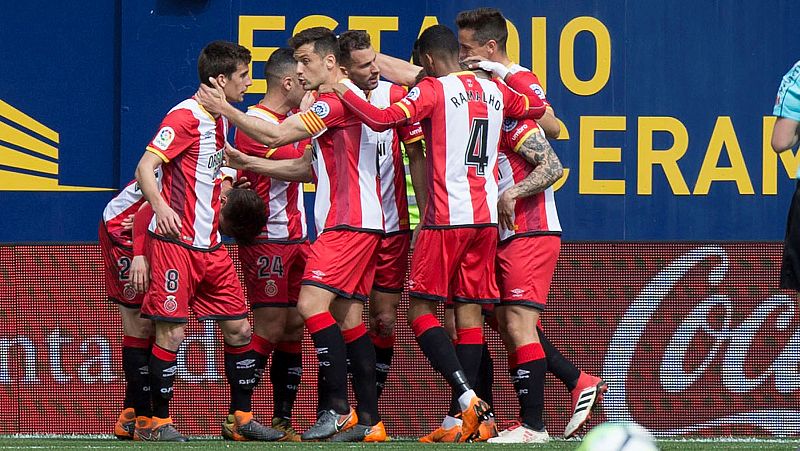 El Girona sorprende al Villarreal y se acerca a Europa