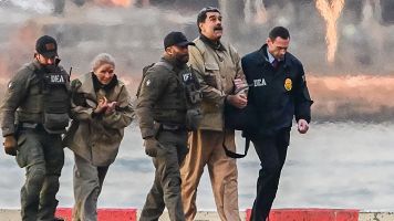 Nicol�s Maduro y su esposa, Cilia Flores, arrestados en Nueva York.