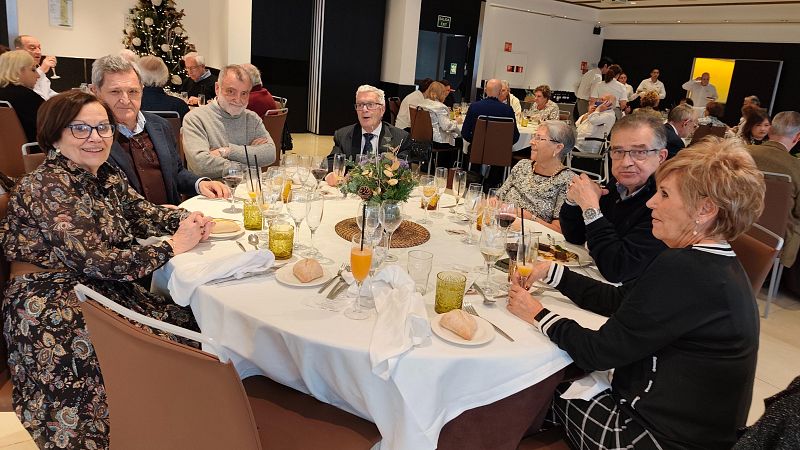 Almuerzo de Navidad en Madrid