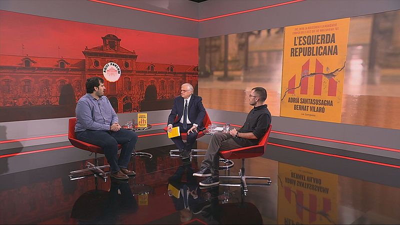 Bernat Vilaró i Adrià Santasusagna, autors de 'L'Esquerda Republicana', a 'Aquí parlem'