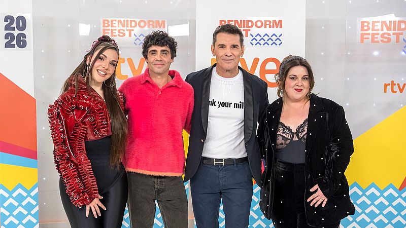 Presentadores de la quinta edici�n del Benidorm Fest
