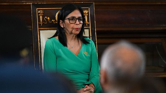Delcy Rodr�guez jura como la primera presidenta de Venezuela ante un pa�s sacudido por el ataque de EE.UU.