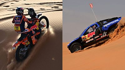 El argentino Benavides repite triunfo en motos en el Dakar 2026; Ekstr�m gana con Ford en coches